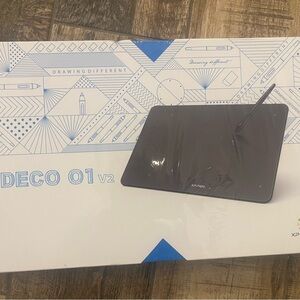 Deco 01 V2 Graphics Tablet - Black